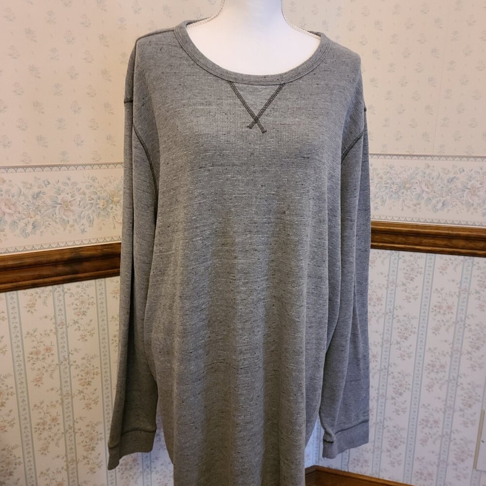 SONOMA GOODS FOR LIFE MEN'S MODERN FIT THERMAL WEAVE PULLOVER 3XB